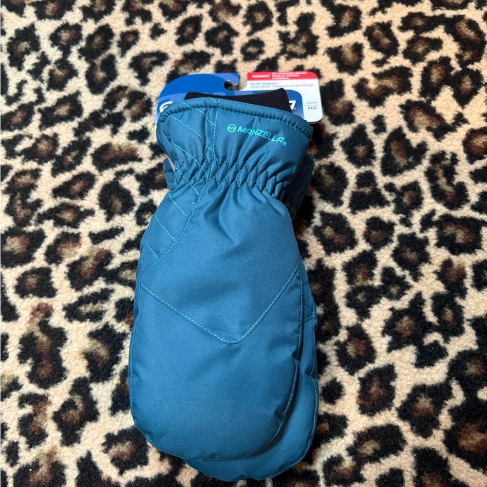 NWT  Manzella Drift Hydroblok Waterproof Ski Mitten